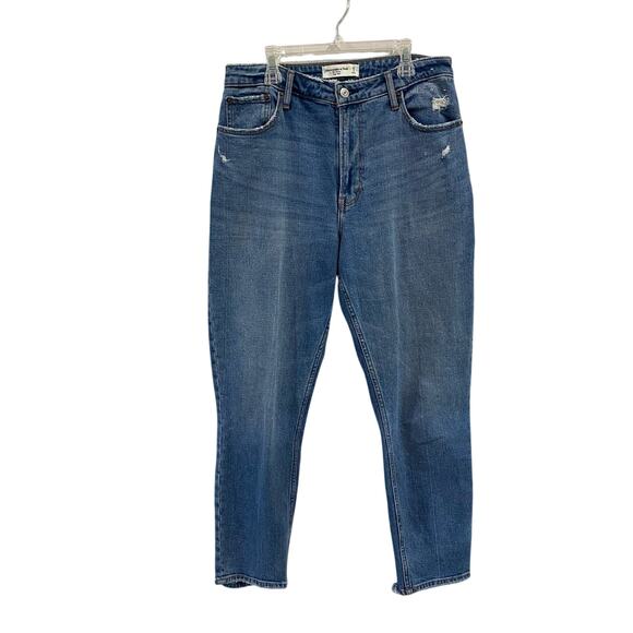 Abercrombie & Fitch Curve Love The Skinny High Rise Jeans Size 29 - Picture 1 of 9